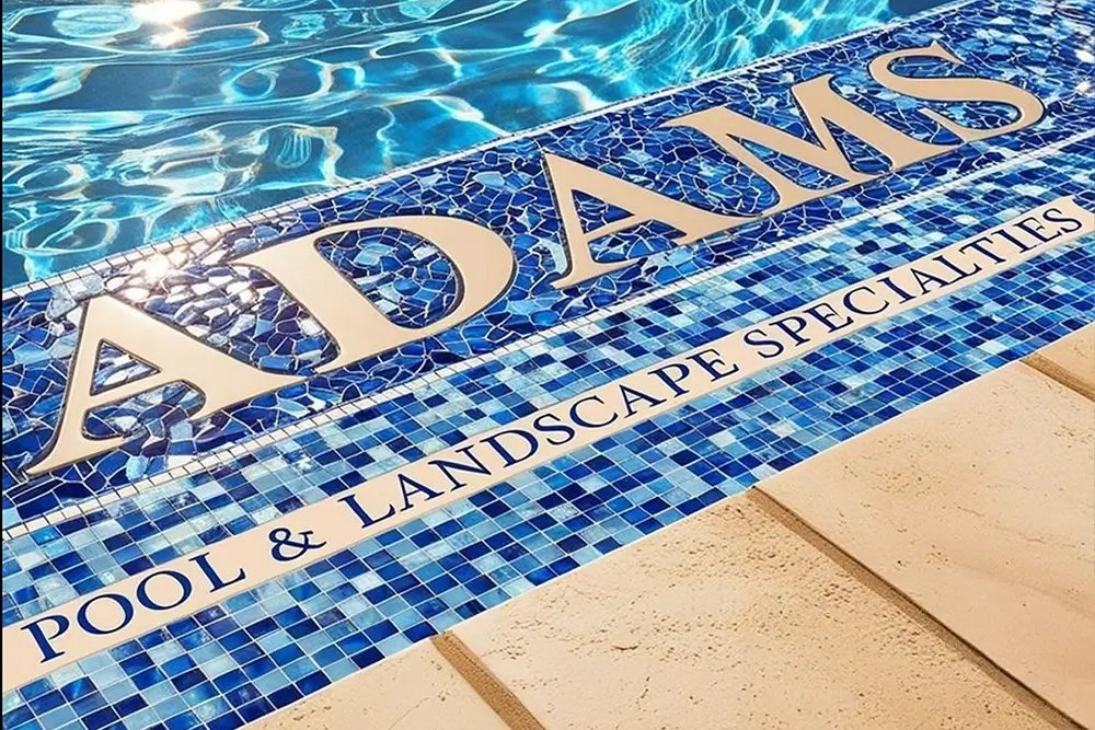 Adams pool and landscape showroom
