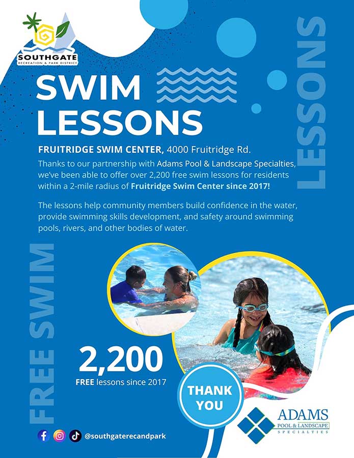 Adams Pool & Landscape Swimming Lesson