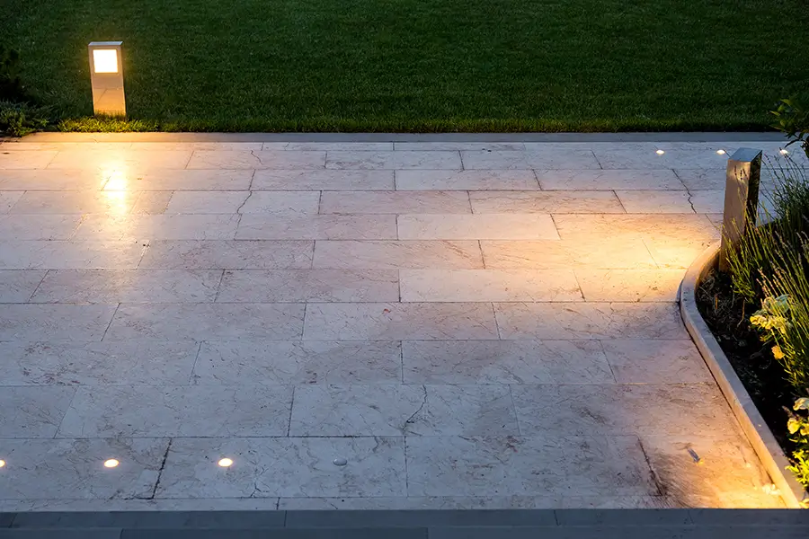Landscaper completed landscape lighting project in Greenhaven, CA