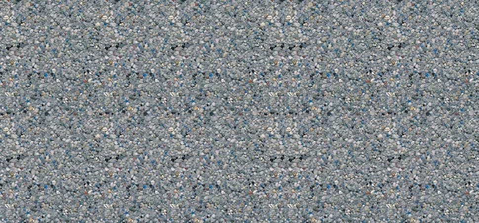 Pebble Sheen with Slate Blue Finish