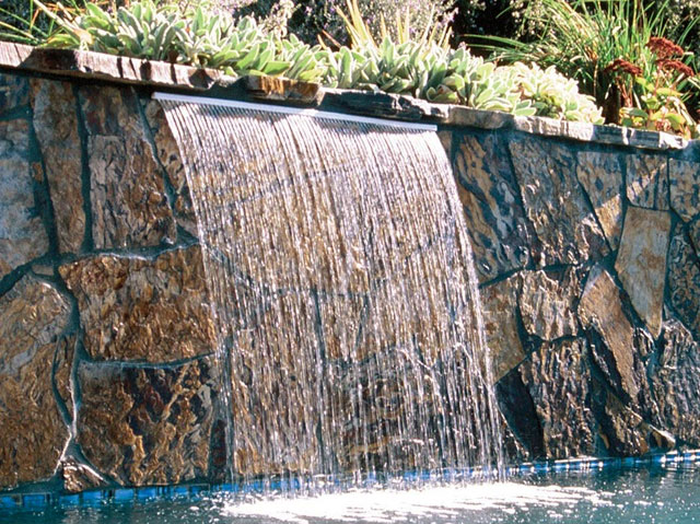 Rainfall Curtain Waterfalls
