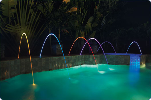 Swimming Pool Water Feature Installation & Design